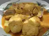 Receta Rape guisado con patatas y almejas