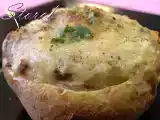 Receta Patatas rellenas de queso y beicon