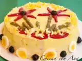 Receta Pastel de ensaladilla rusa