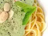 Receta Espaguetis con pesto