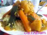 Receta Cuscus con pollo y verduras