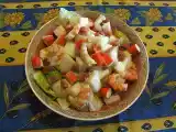 Receta Ensalada de melon y langostinos