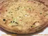 Receta Quiche de pollo y calabacin