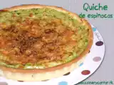 Receta Quiche de espinacas