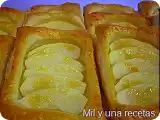 Receta Hojaldre de manzana