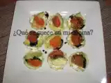 Receta Montaditos de pepino y caviar vegetal