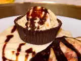 Receta Helado de higos en cápsulas de chocolate