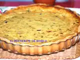 Receta Quiche de calabacín y puerro