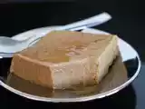 Receta Flan de café al microondas