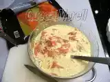 Receta Tarta salada de salmón ahumado.