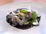 Receta Ensalada de sepia a la vinagreta negra