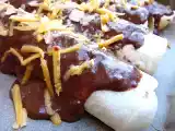 Receta Enchiladas de pollo con salsa de cacao y chile.