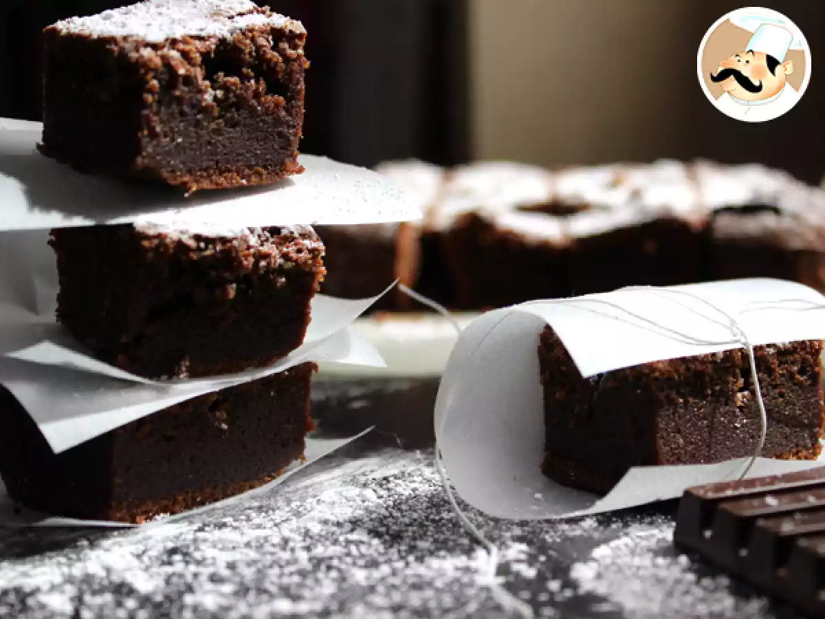 Receta Brownie de chocolate