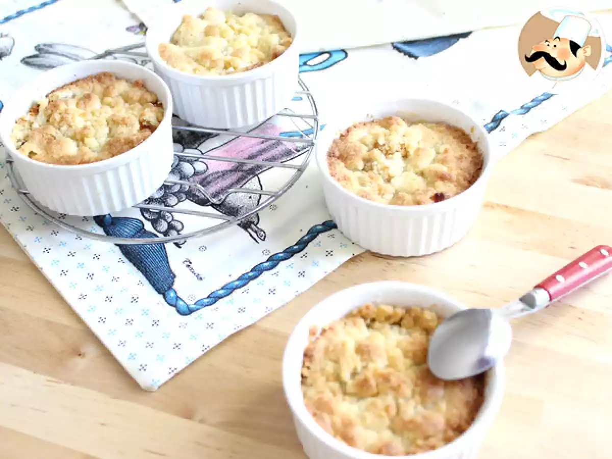 Receta Crumble de manzana