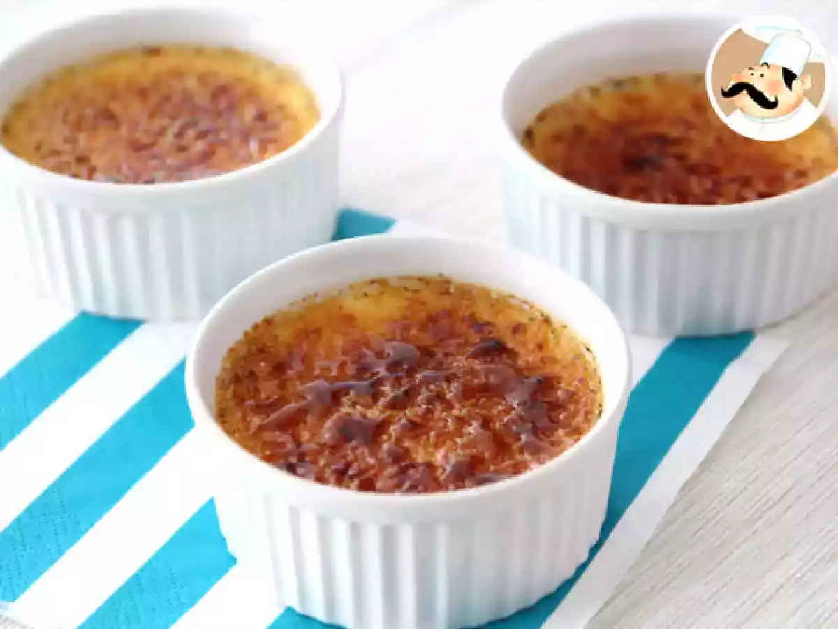 Receta Creme brulée de vainilla