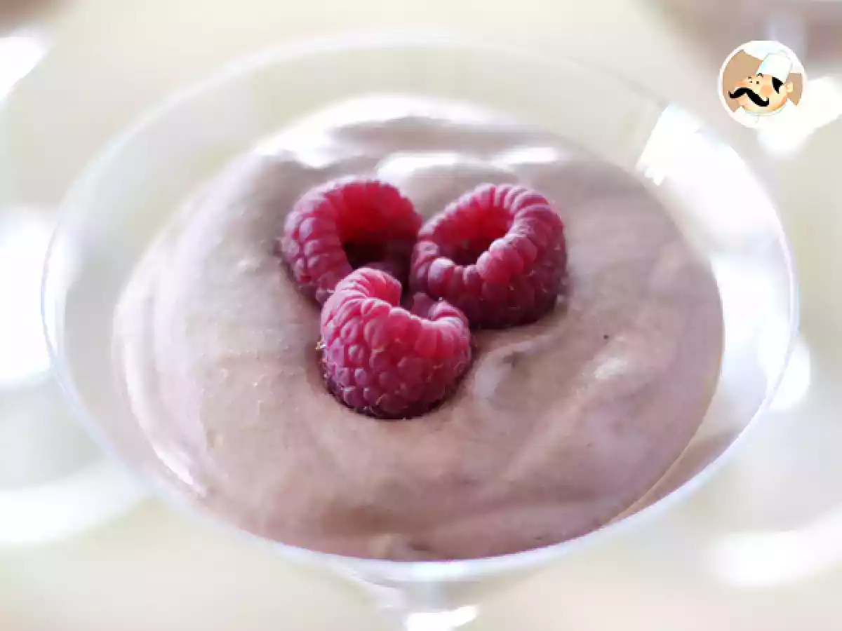 Receta Mousse cremoso de chocolate sin huevos, sin gluten