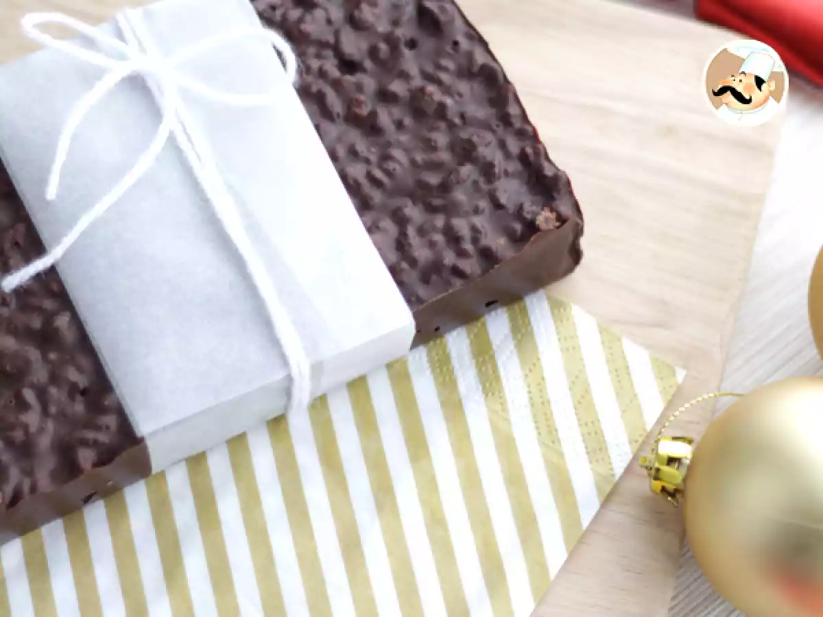 Receta Turrón de chocolate para navidad