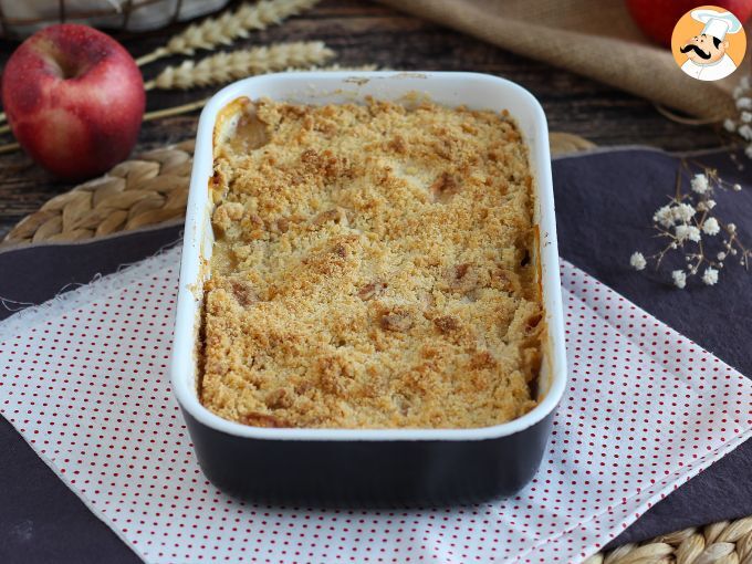 Crumble de manzana súper fácil