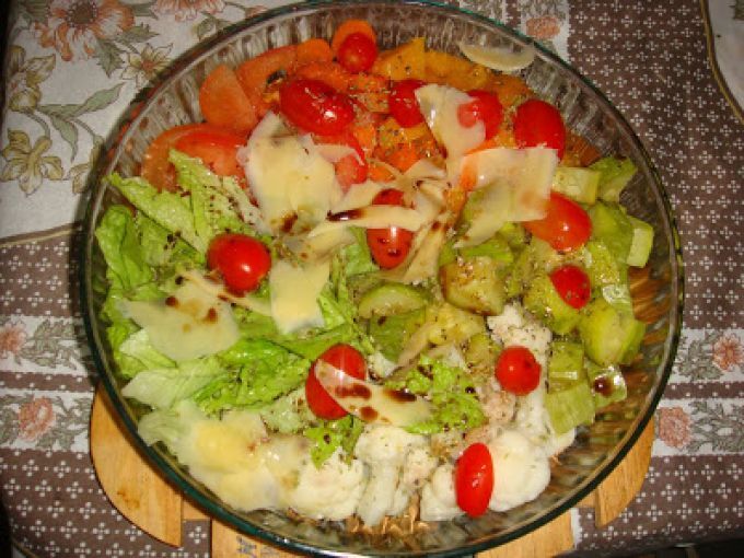 Ensaladade Frutas Y Verduras Receta Fcil