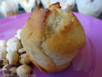 Receta Muffins de plátano y avellanas