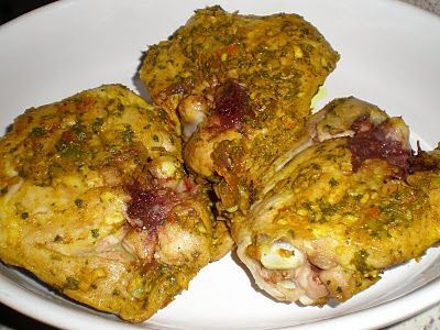 Receta Pollo con marinada tailandesa