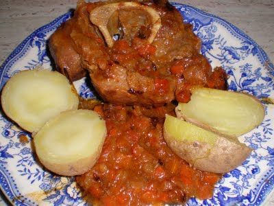 Receta Ossobuco en salsa