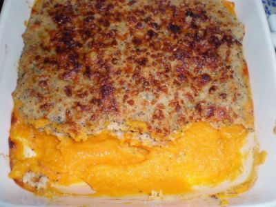 Receta Graten de calabaza y parmesano