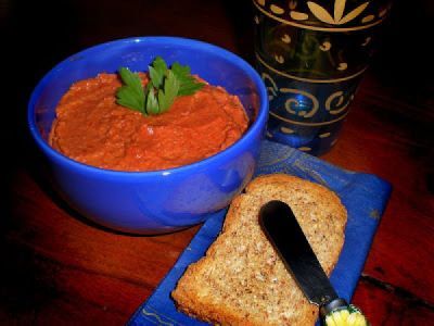 Receta Pate de pimiento ligeramente picante