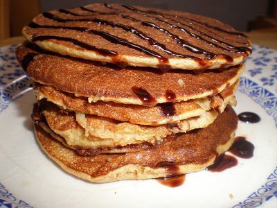 Receta Tortitas de avena y plátano con estevia