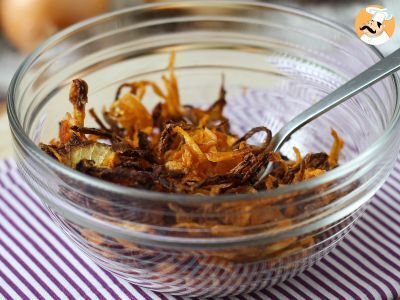 Receta ¿cómo hacer cebollas frita crujiente en el horno?