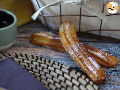 Receta Churros en freidora de aire sin necesidad de aceite