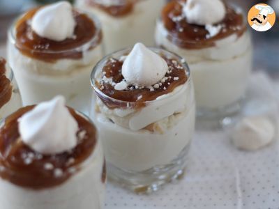 Receta Vasitos estilo mont blanc con crema de castañas