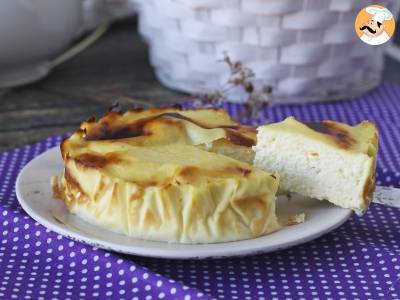 Receta Cheesecake saludable en freidora de aire