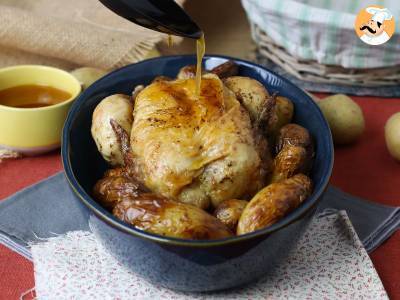 Receta Cómo hacer pollo asado en la freidora de aire