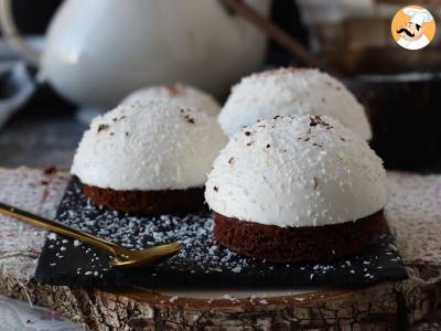 Receta Semiesferas de chocolate y coco: ¡tan bonitas como deliciosas!