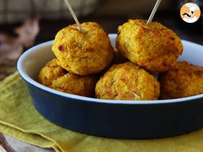 Receta Albóndigas de calabaza en freidora de aire