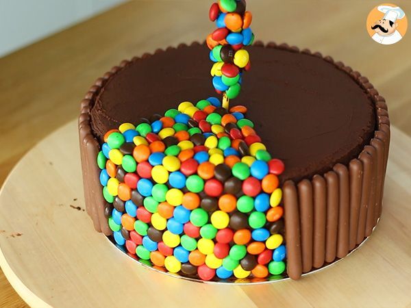 Gravity cake, tarta gravedad - Receta Petitchef