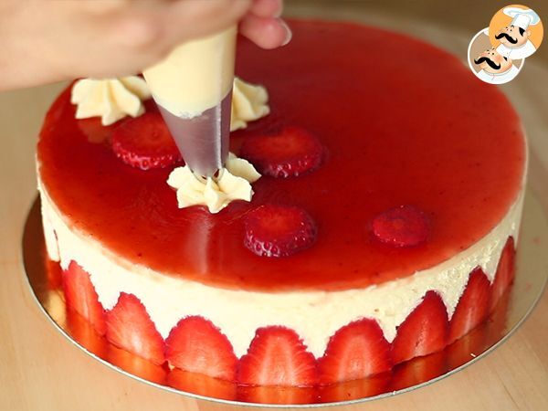 Fraisier, tarta de fresas perfecta para la primavera - Receta Petitchef