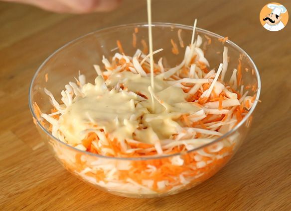 Ensalada de Repollo y Zanahorias [Receta + Video] Slaw