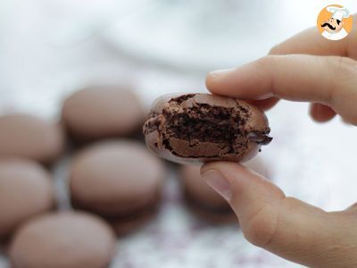 Macarons de chocolate, receta y consejos - Receta Petitchef