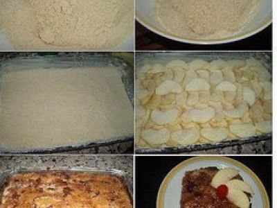 Torta de manzanas palmira (hna. bernarda) paso a paso - Receta Petitchef