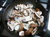 Paso 6 - Pescado al horno con hongos y crema
