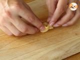 Paso 7 - Tortellinis con parmesano, jamón y albahaca