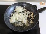 Paso 2 - Pasta con crema de cebolla, una receta fácil y económica