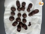 Paso 6 - Franuí caseros: mini bombones de frambuesa con cobertura de chocolate