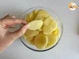 Paso 1 - Patatas gratinadas en freidora de aire