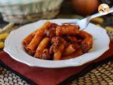 Paso 9 - Pasta con salchicha fresca y salsa de tomate