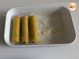 Paso 11 - Canelones de setas y salchicha fresca