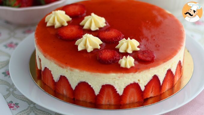 Fraisier, tarta de fresas perfecta para la primavera - Receta Petitchef