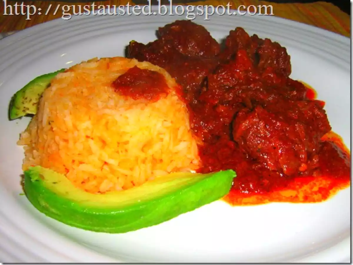 ADOBO DE CARNE DE RES.- RECETA